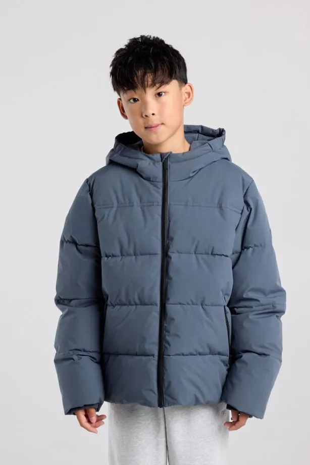 Jas Jacco Jr puffer jas met capuchon