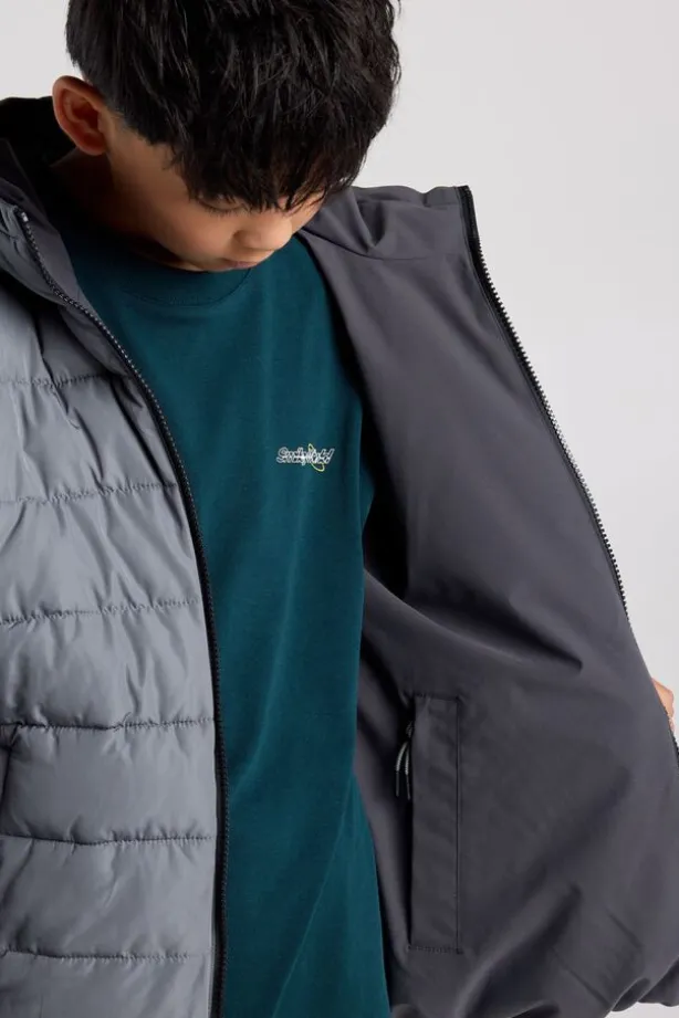 Jas Jeremy Jr reversible jas met capuchon