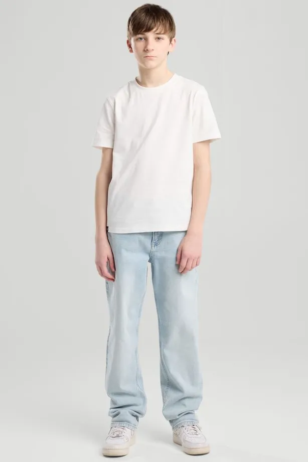 Jeans Dallas Jr jeans met loose fit en 5-pocket model