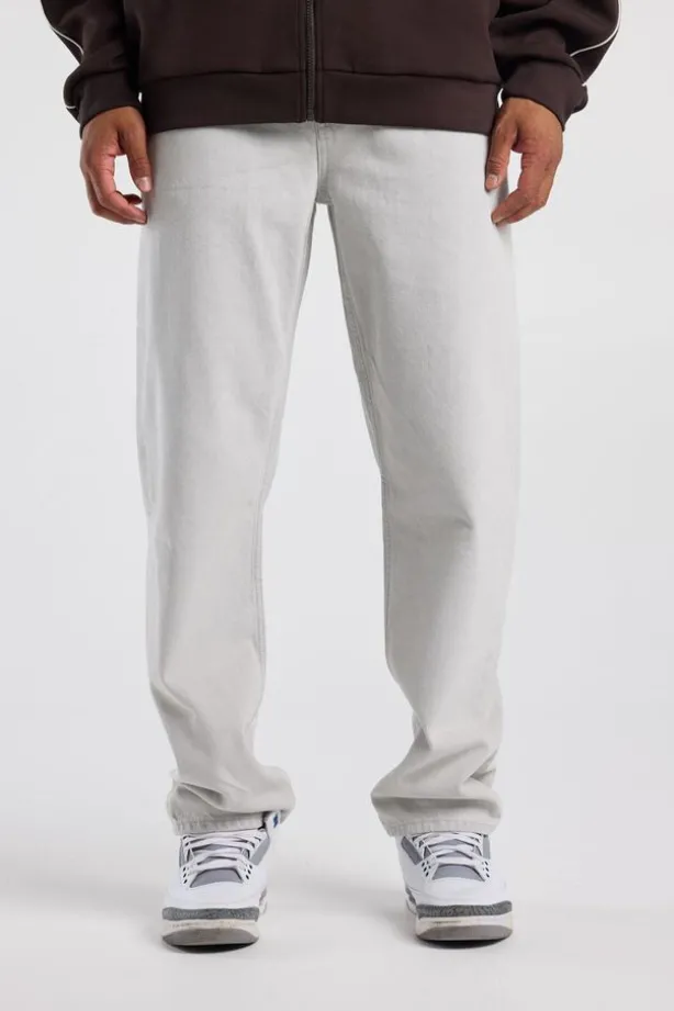 Jeans Dallas loose fit jeans met button fly