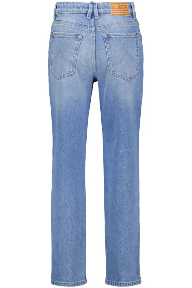 Jeans Delta JR Five-Pocket Jeans met Relaxed Fit Tapered Leg