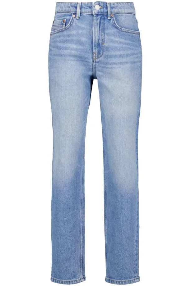 Jeans Delta JR Five-Pocket Jeans met Relaxed Fit Tapered Leg