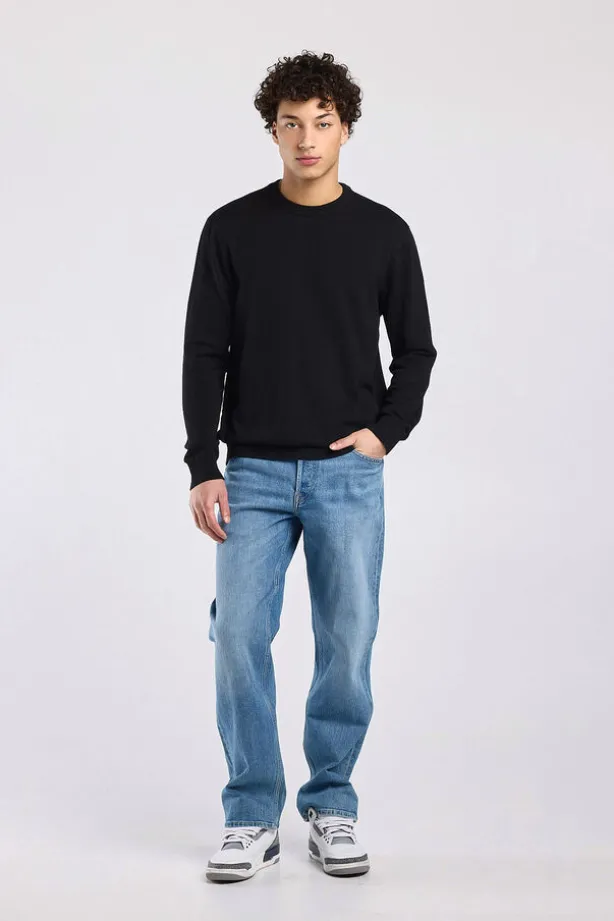 Jeans Dexter jeans met knoopsluiting en 5 zakken