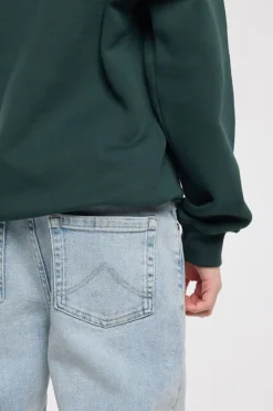 Jeans Dexter Jr straight fit jeans met rits en elastische tailleband