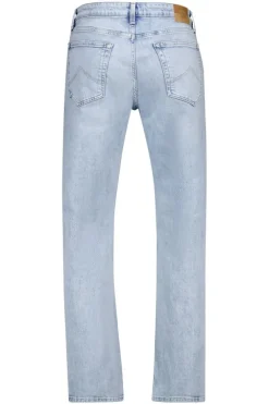 Jeans Dexterstraight fit jeans met knoopsluiting