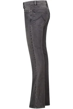 Jeans Emily flare Jr Flared jeans met knoop- en ritssluiting