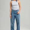 Jeans Irvine High waist jeans met rechte broekspijpen