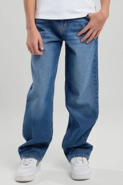 Jeans Montana Jr Mid waist jeans met loose fit