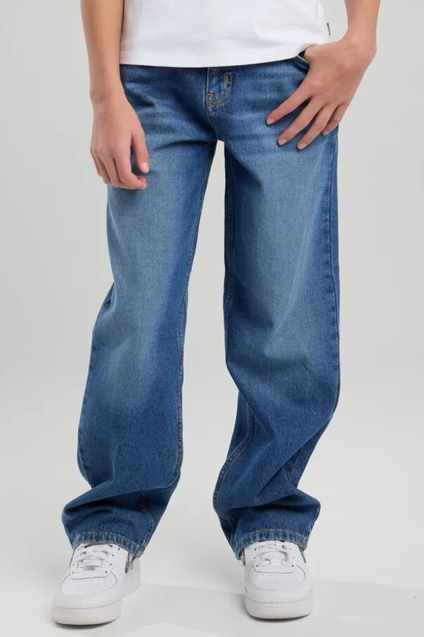 Jeans Montana Jr Mid waist jeans met loose fit