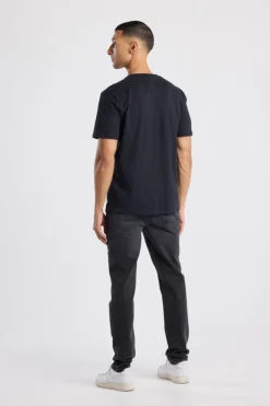 Jeans Neil slim fit jeans met knoopsluiting en stretchcomfort