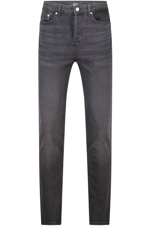 Jeans Neil slim fit jeans met knoopsluiting en stretchcomfort