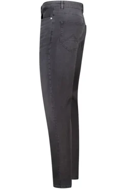 Jeans Neil slim fit jeans met knoopsluiting en stretchcomfort