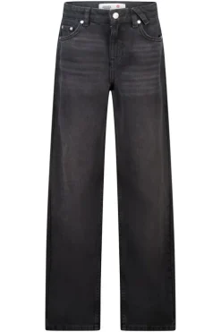 Jeans Phoenix Jr loose fit jeans met ster patches