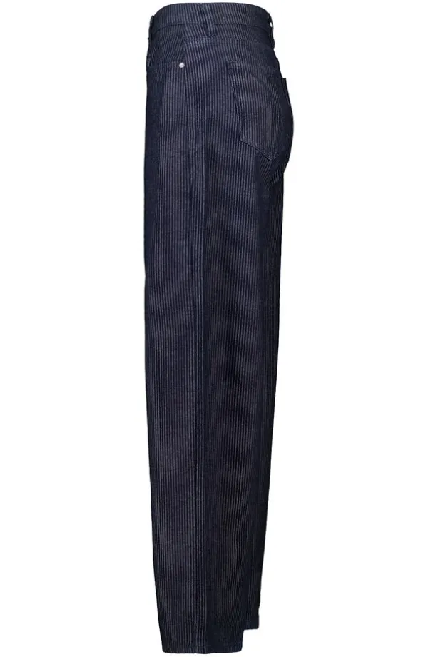 Jeans Tampa jeans met wide fit en rechte pijpen