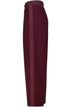 Joggingbroek Camelia joggingbroek met geweven details en elastische tailleband