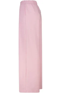 Joggingbroek Carrie wide leg joggingbroek met plooien en tailleband