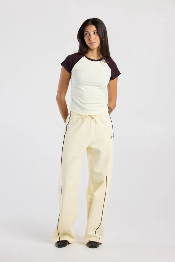 Joggingbroek Cath loose fit joggingbroek met piping