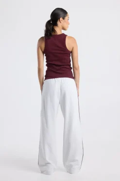 Joggingbroek Clover Joggingbroek met wijde pijpen