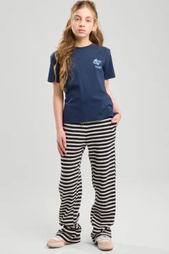 Joggingbroek Coco JR Gestreepte jogger met elastiek
