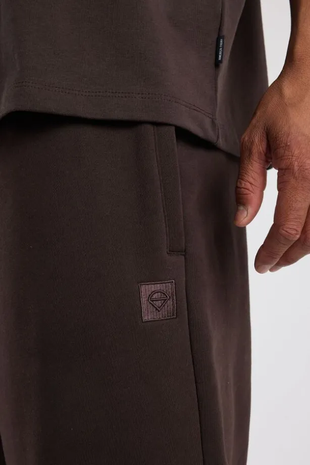 Joggingbroek Colin joggingbroek met loose fit en geborduurd logo