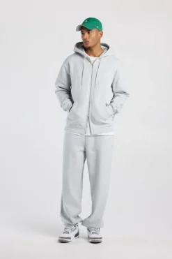 Joggingbroek Colin joggingbroek met loose fit en geborduurd logo