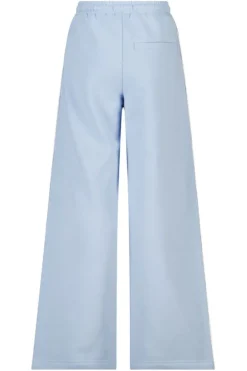 Joggingbroek Cristy Jr wide leg joggingbroek met zijstreep en embroidery