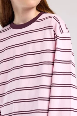 Longsleeve Lexi Jr oversized gestreepte longsleeve