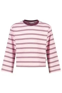 Longsleeve Lexi Jr oversized gestreepte longsleeve