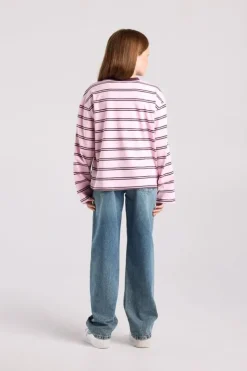 Longsleeve Lexi Jr oversized gestreepte longsleeve