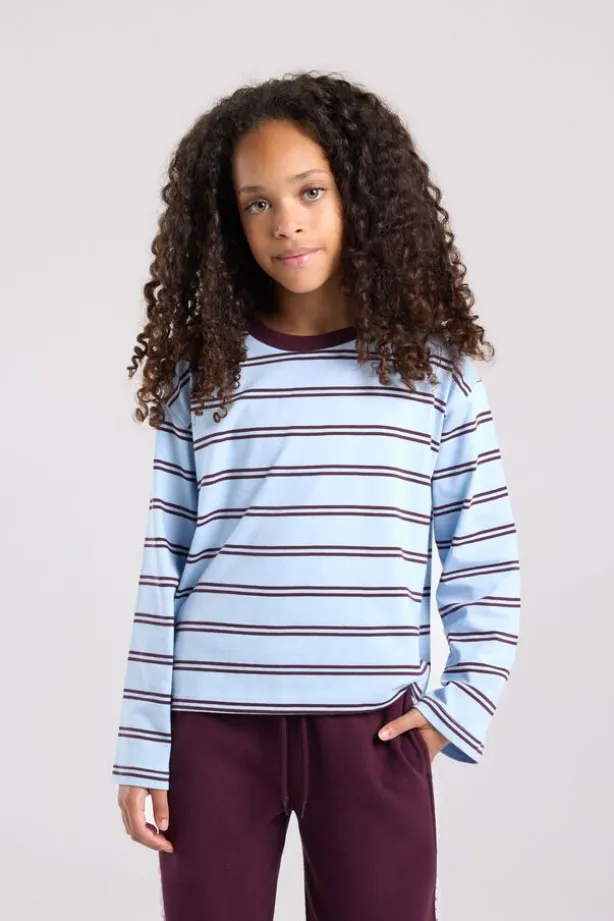 Longsleeve Lexi Jr oversized gestreepte longsleeve