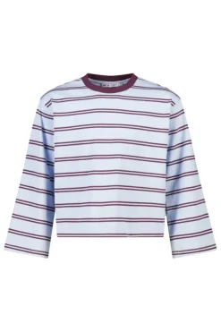 Longsleeve Lexi Jr oversized gestreepte longsleeve