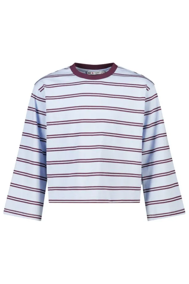 Longsleeve Lexi Jr oversized gestreepte longsleeve