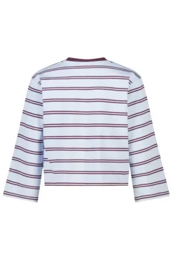 Longsleeve Lexi Jr oversized gestreepte longsleeve