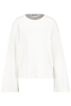 Longsleeve Lilly Dames longsleeve met ronde hals en wijde mouwen