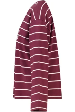 Longsleeve Liv gestreepte longsleeve met wijde mouwen en frontprint