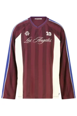 Longsleeve Livy sportieve longsleeve met V-hals