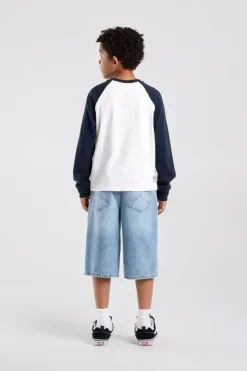 longsleeve t-shirt Lewis Jr longsleeve t-shirt met colorblock design