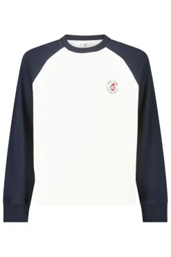 longsleeve t-shirt Lewis Jr longsleeve t-shirt met colorblock design
