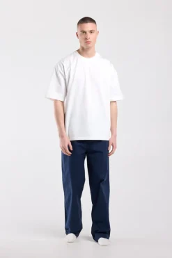 Lounge pants Lio loungebroek met rechte pijpen en elastische tailleband