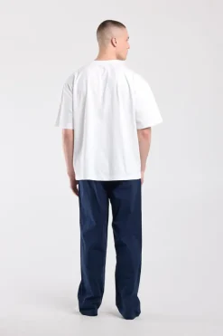 Lounge pants Lio loungebroek met rechte pijpen en elastische tailleband