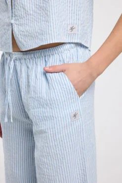 Lounge pants Melly Jr lounge pants met elastische tailleband en lange fit