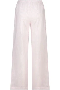 Lounge pants Mya gestreepte lounge pants met elastische tailleband