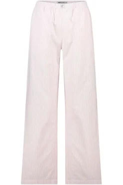 Lounge pants Mya gestreepte lounge pants met elastische tailleband