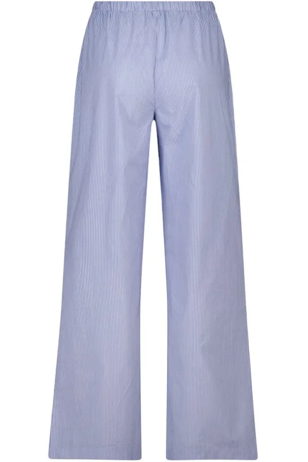 Lounge pants Mya gestreepte lounge pants met elastische tailleband