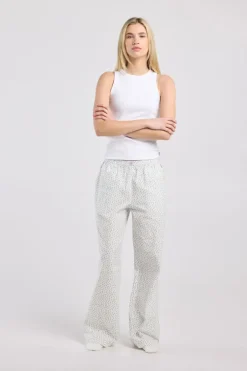 Lounge pants Mya lounge pants met bloemenprint en elastische tailleband