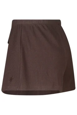Lounge short May lounge short van waffle fabric met elastische waistband
