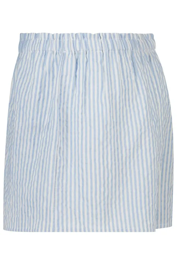 Lounge short Mimi Jr gestreepte lounge short voor meisjes