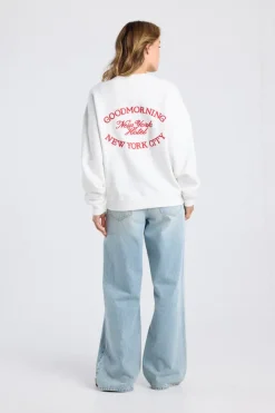 Olivia jeans jeans met high waist en wide fit