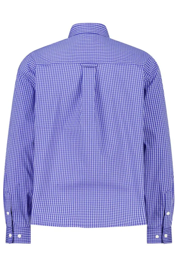 Overhemd Hugo oversized overhemd met ruitdessin