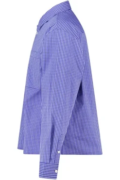 Overhemd Hugo oversized overhemd met ruitdessin